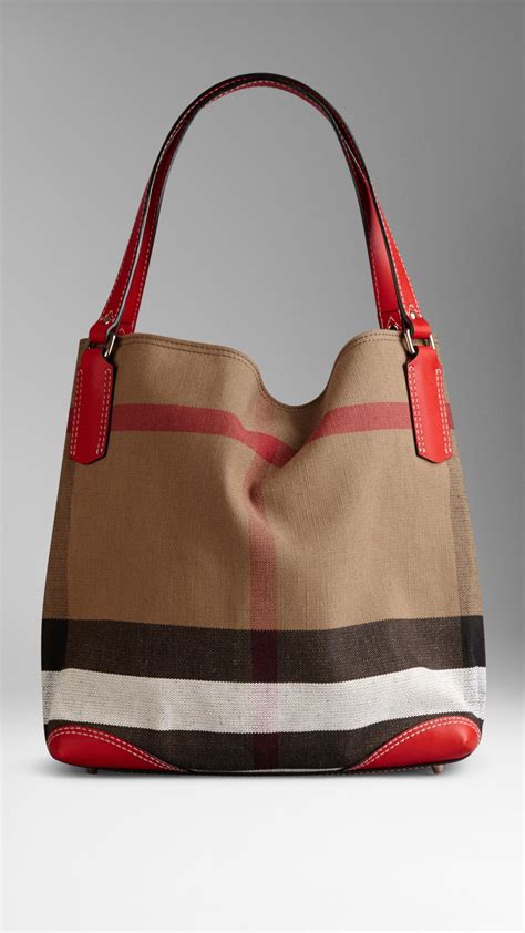 medium giant tote burberry|burberry medium canvas check tote.